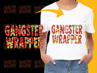 Load image into Gallery viewer, Gangster Wrapper Christmas T-Shirt, Funny Holiday Tee, Festive Xmas Party Outfit, Unisex Gift Idea