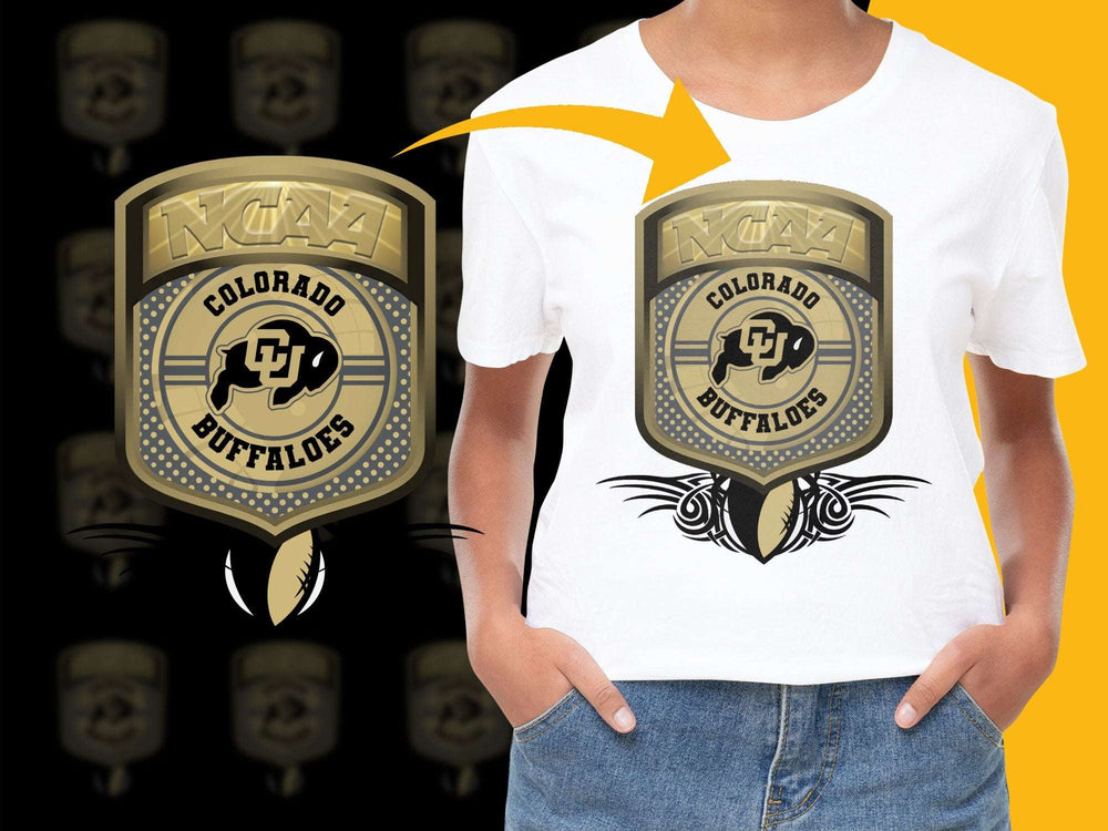 NCAA Colorado Buffaloes T-Shirt, College Sports Graphic Tee, Unisex Apparel