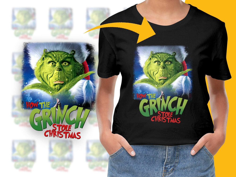 How The Grinch Stole Christmas T-Shirt, Unisex Holiday Movie Graphic Tee, Festive Shirt