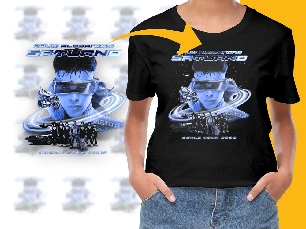 Futuristic Robot Graphic T-Shirt, Cyberpunk Style Tee, Cool Urban Streetwear, Unisex Fashion Top, High-Tech Design Clothing
