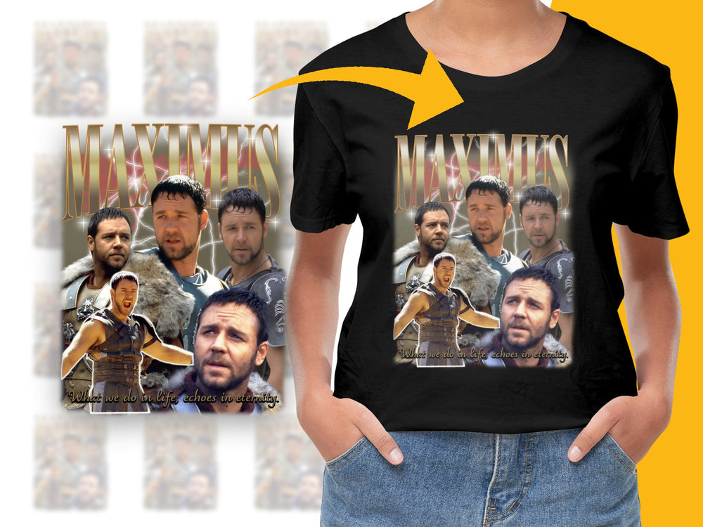 Maxime Des Touches Themed T-Shirt, Digital Art Print, Unique Graphic Tee, Collector's Edition Shirt