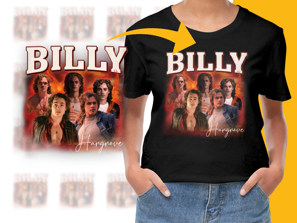 Billy Retro TV Show Fan T-Shirt, Vintage Graphic Tee, Unisex Pop Culture Shirt