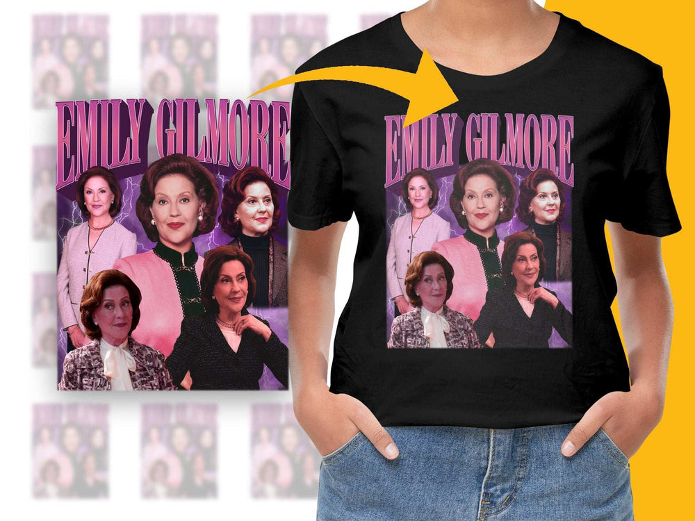 Emily Gilmore Tribute T-Shirt, Vintage TV Show Character Fan Tee, Retro Graphic Shirt, Unique Gift Idea