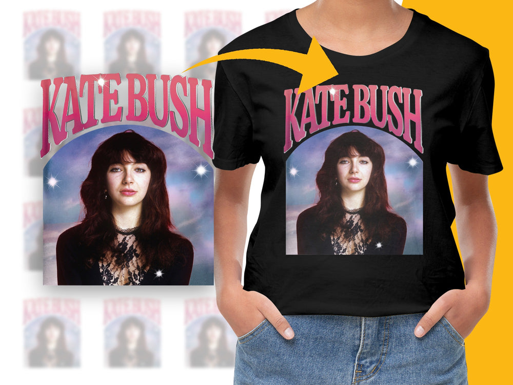 Vintage Kate Bush T-Shirt, Classic Pop Icon Music Tee, Retro 80s Band Shirt, Gift for Music Lovers