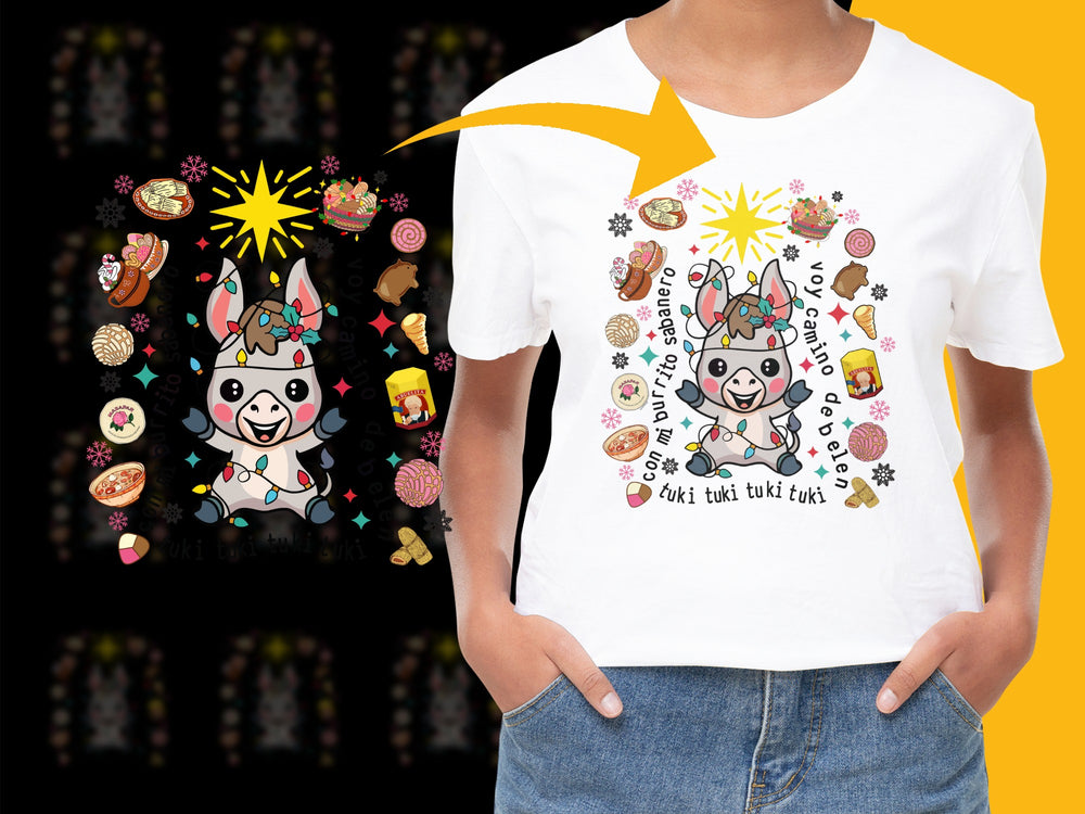 Cute Bunny Graphic T-Shirt, Kids Fun Cartoon Rabbit Tee, Unisex Children Colorful Print Shirt