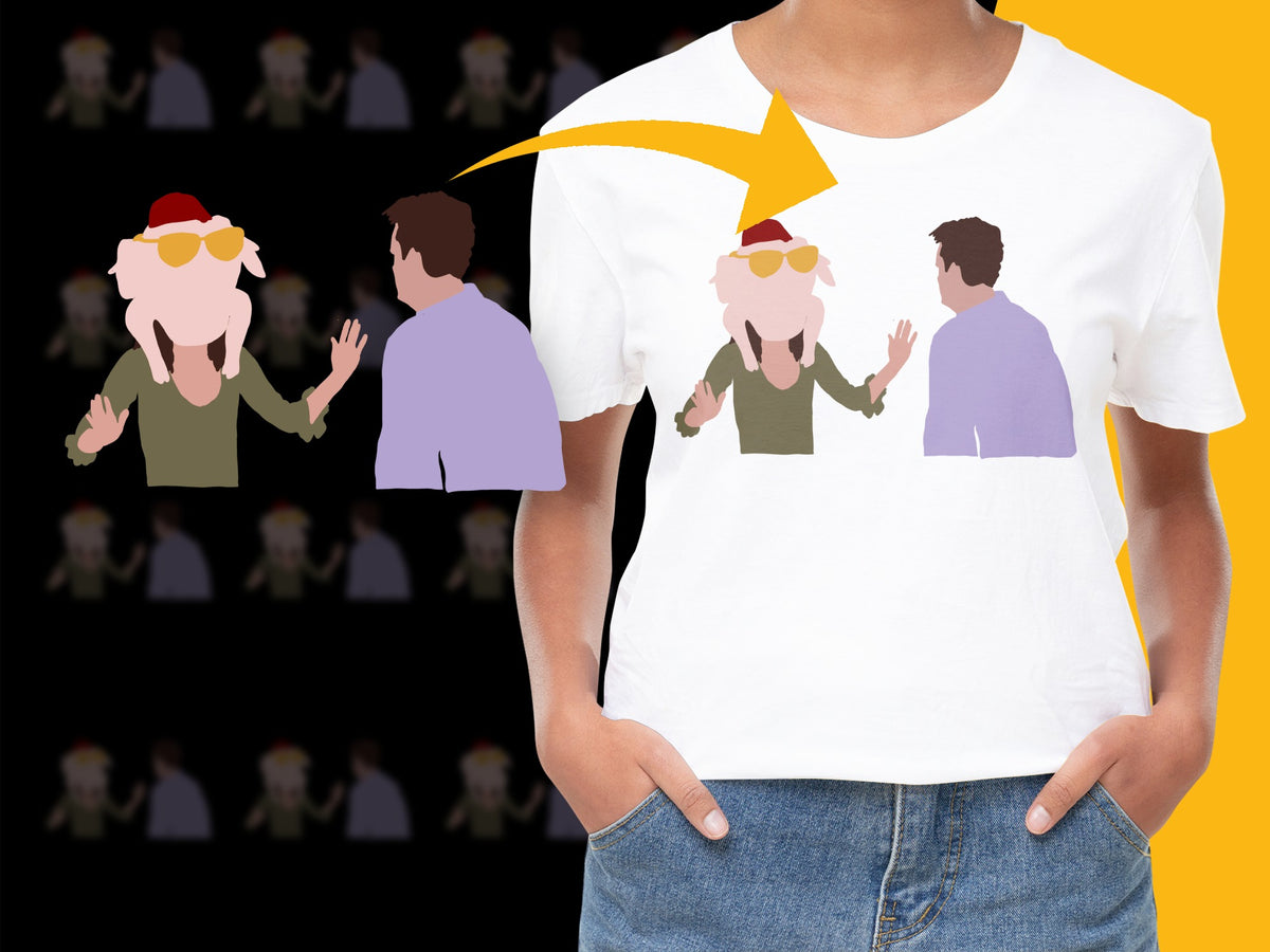 Cartoon Old Man Waving Graphic T-Shirt, Funny Senior Character, Casual Streetwear, Unique Gift Idea for Grandparents.