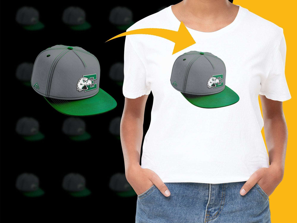 Trendy Snapback Hat with Green Brim and Unique Bulldog Emblem - Unisex Stylish Cap for All Seasons