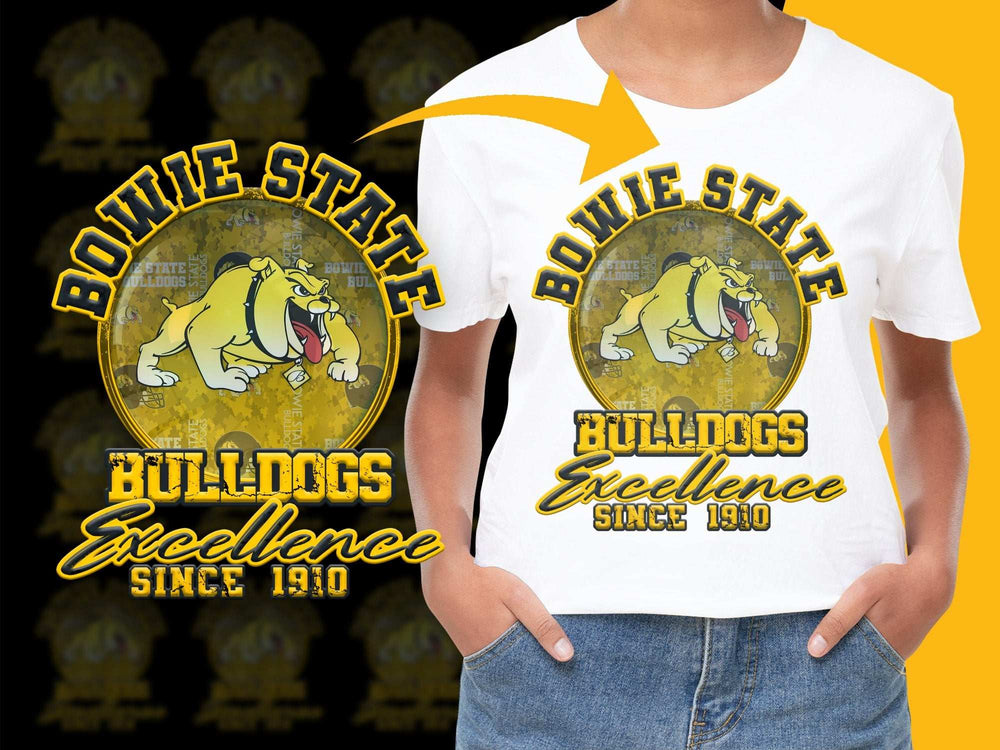 Bowie State University Bulldogs T-Shirt, Excellence Since 1910 Graphic Tee, College Apparel