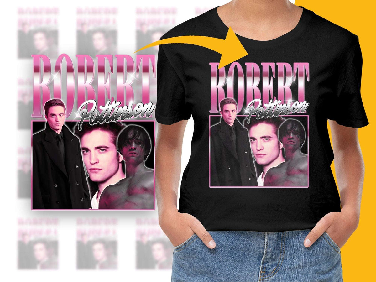 Robert Pattinson Fan T-Shirt, Movie Star Graphic Tee, Unisex Pop Culture Shirt, Gift Idea for Fans