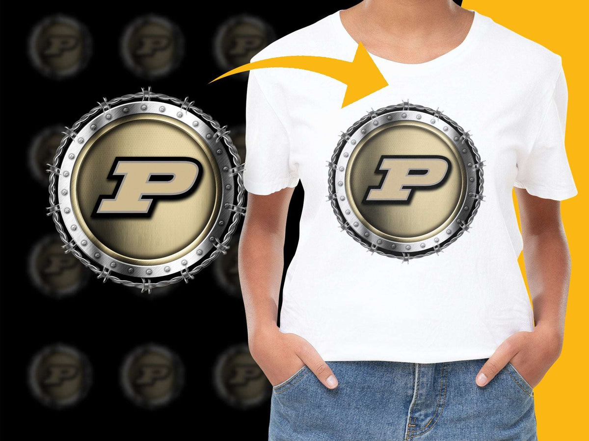 Purdue University Logo T-Shirt, Stylish Collegiate Apparel, Unisex Casual Fashion Tee