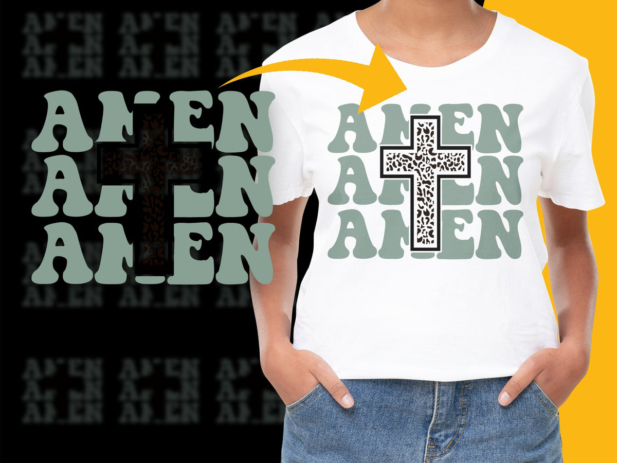 Alien Cross Design T-Shirt, Graphic White Tee with Bold Print, Unisex Casual Streetwear