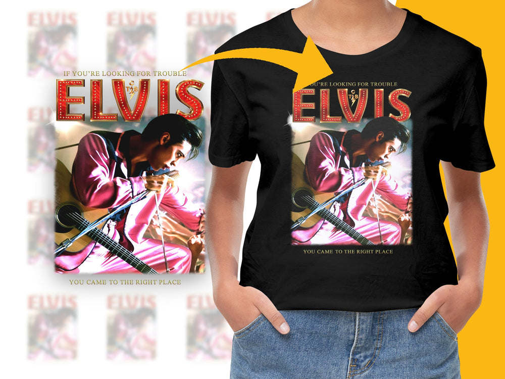 Vintage Elvis Presley T-Shirt, Classic Rock Music Tee, Men's and Women's Retro Graphic Shirt