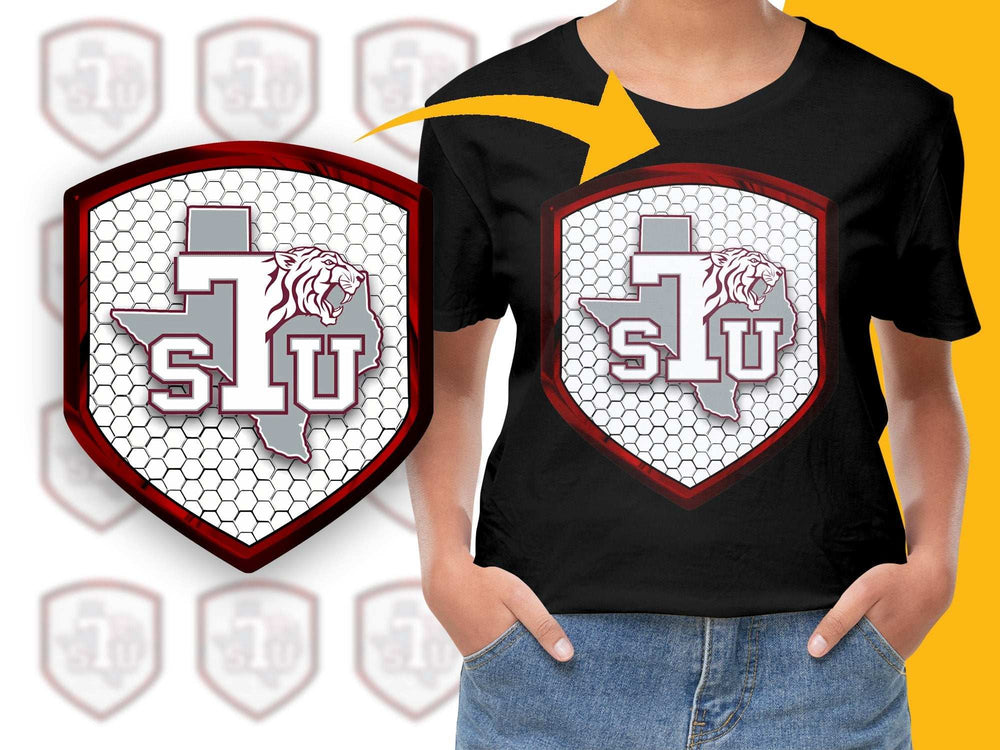 Boys Graphic T-Shirt, SLU Logo Sports Tee, Kids Athletic Shirt, Trendy School Mascot Top