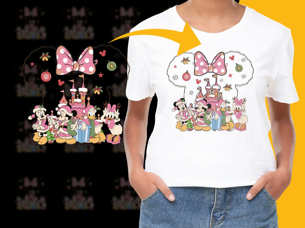Whimsical Fairy Tale T-Shirt, Cute Cartoon Characters, Kids Magical Tee, Fantasy Theme Apparel