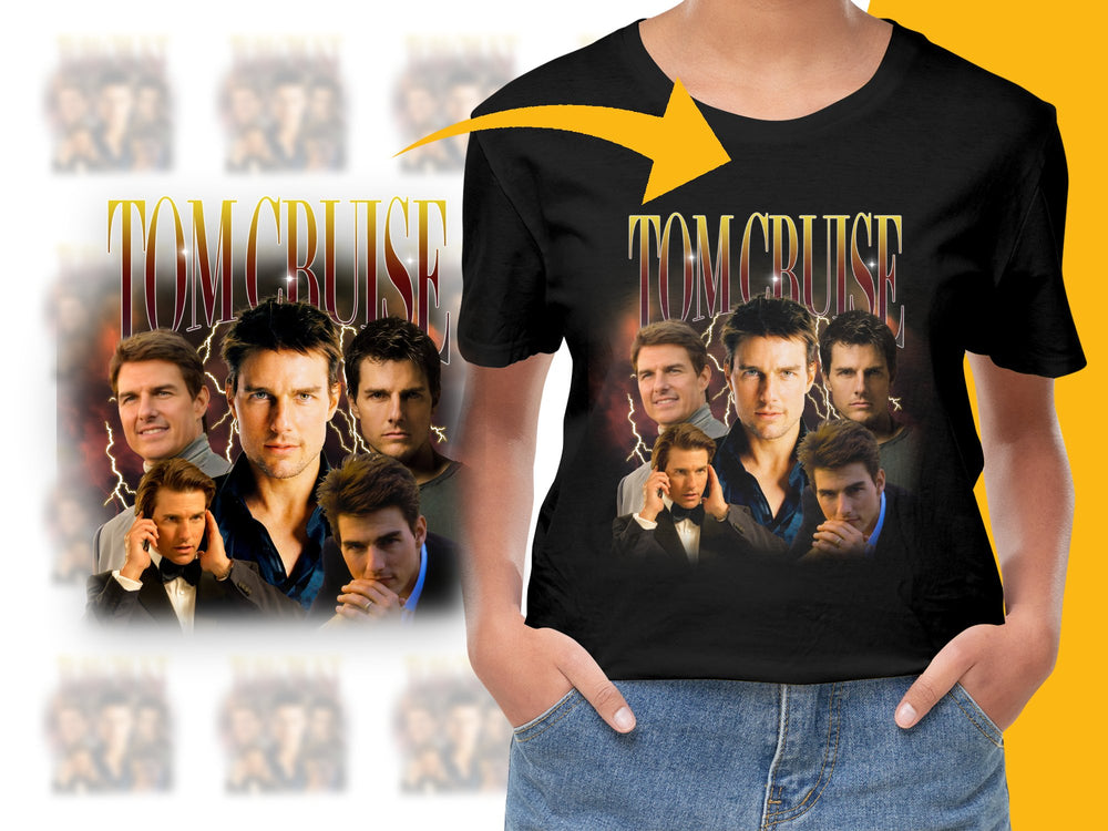 Vintage Actor Graphic Tee, Classic Movie Star Collage, Retro Style T-Shirt, Gift for Film Buffs
