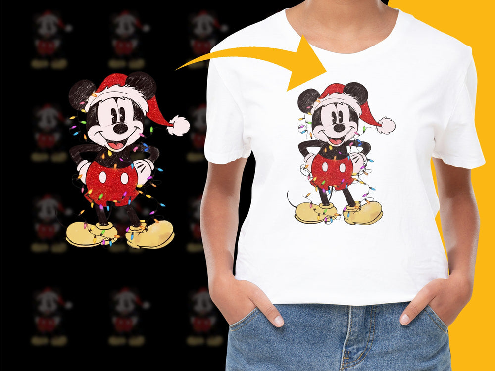 Vintage Minnie Mouse T-Shirt, Classic Cartoon Graphic Tee, Red and White, Retro Style Unisex Apparel for All Ages