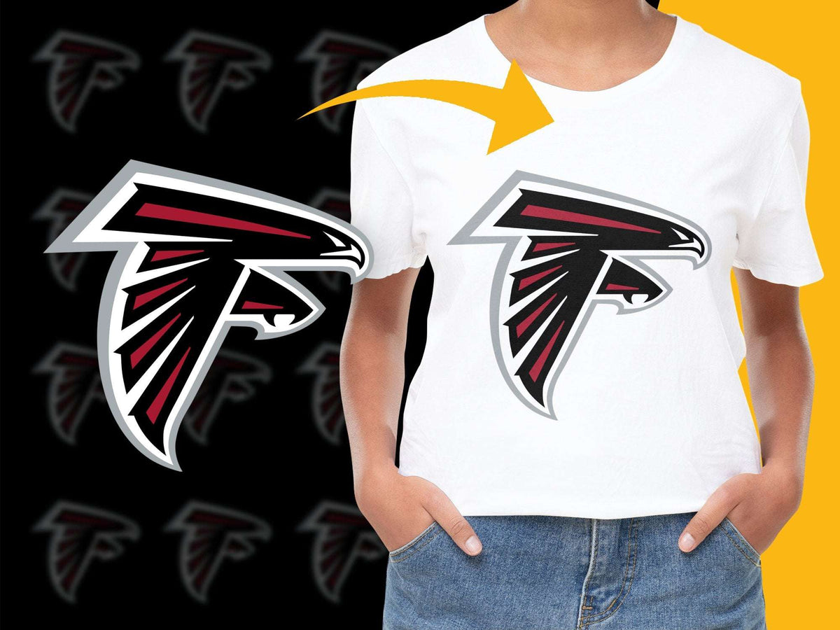 Atlanta Falcons Logo T-Shirt, Unisex Sports Graphic Tee, NFL Team Apparel, Casual Wear
