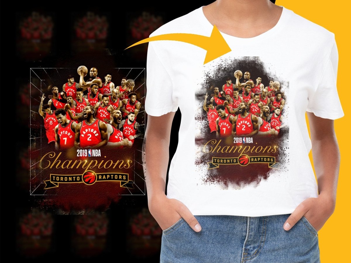 2019 NBA Champions Toronto Raptors PNG File - Teepew
