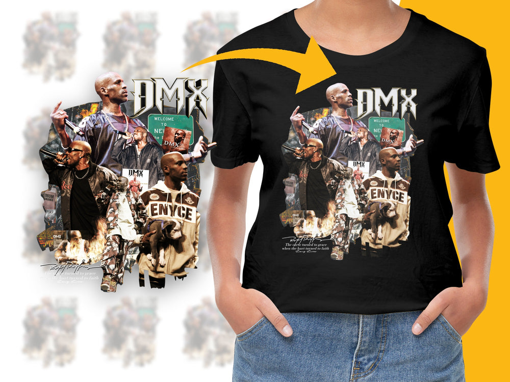 DMX Graphic T-Shirt, Vintage Hip Hop Tee, 90s Rap Music Shirt, Urban Streetwear, Unisex Fashion Top, Collector Gift Idea