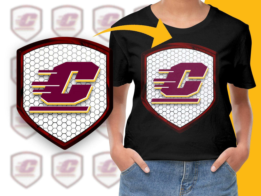 Custom Logo Sports T-Shirt, Personalized Black Tee, Stylish Team Shirt, Youth and Adult Sizes Available