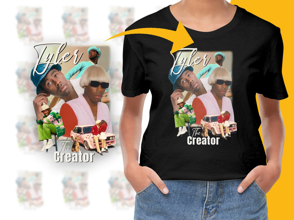 Tyler the Creator Inspired Graphic T-Shirt, Vintage Hip Hop Tee, Unisex Fashion Top