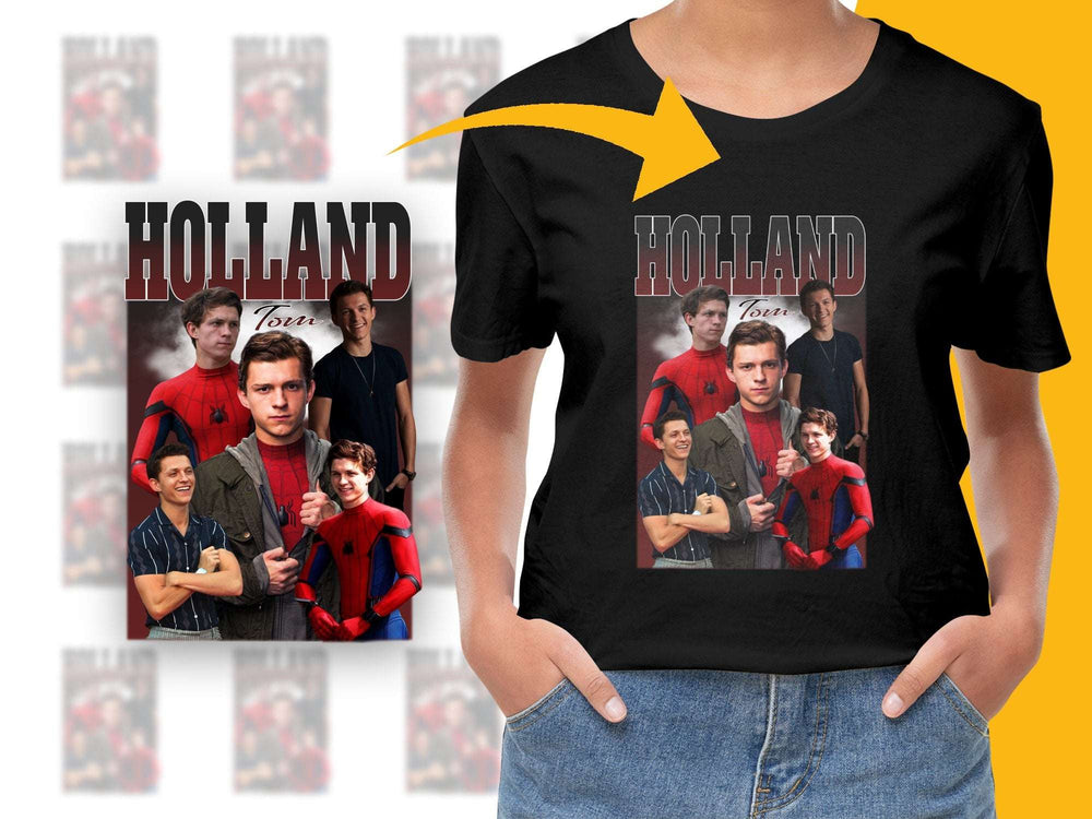 Vintage Holland Tour Graphic T-Shirt, Retro Band Tee, Classic Pop Music Shirt, Collectible Fan Apparel
