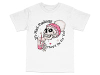 Load image into Gallery viewer, Gothic Skull T-Shirt, Pink Beanie Design, Quirky Edgy Graphic Tee, Unisex Hipster Shirt