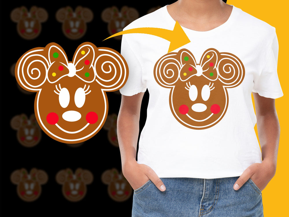 Kids Christmas T-Shirt, Cute Reindeer Face Graphic Tee, Holiday Apparel, Festive Children's Clothing, Unisex Winter Top