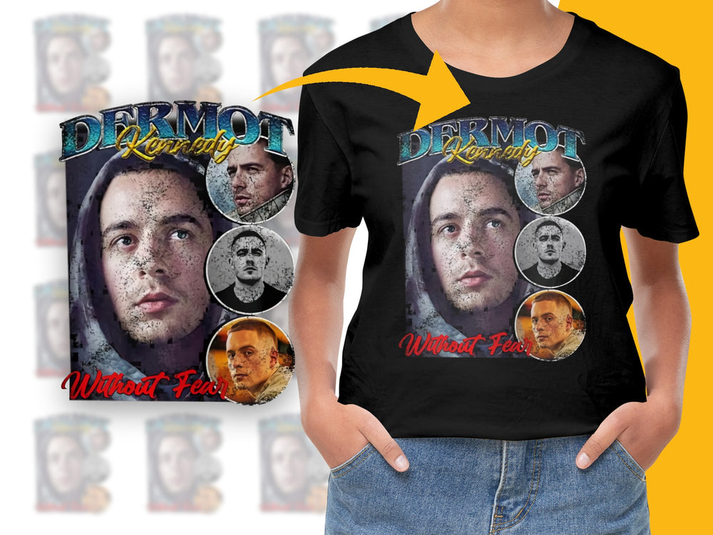 Dermot Kennedy Inspired Graphic Tee, Without Fear Album Art T-Shirt, Vintage Style Music Fan Apparel