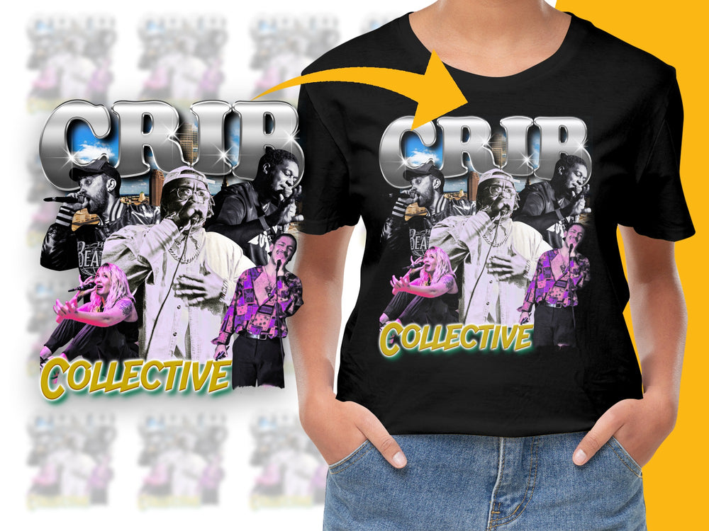 Grip Collective Graphic T-Shirt, Hip Hop Inspired Design, Bold Colors, Urban Streetwear, Unisex Fashion Tee