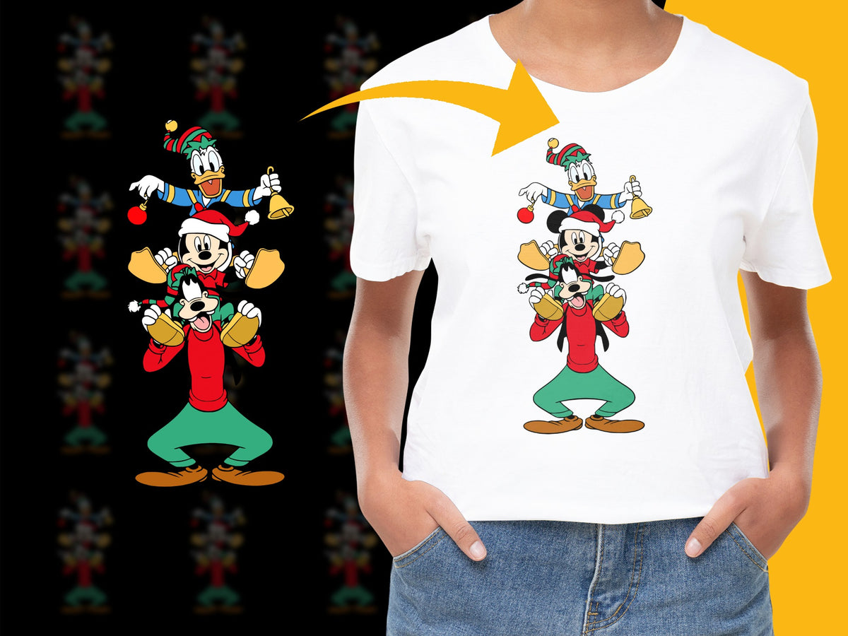 Vintage Cartoon Character T-Shirt, Classic Animation Graphic Tee, Fun Retro Style Top, Unisex Cotton Shirt