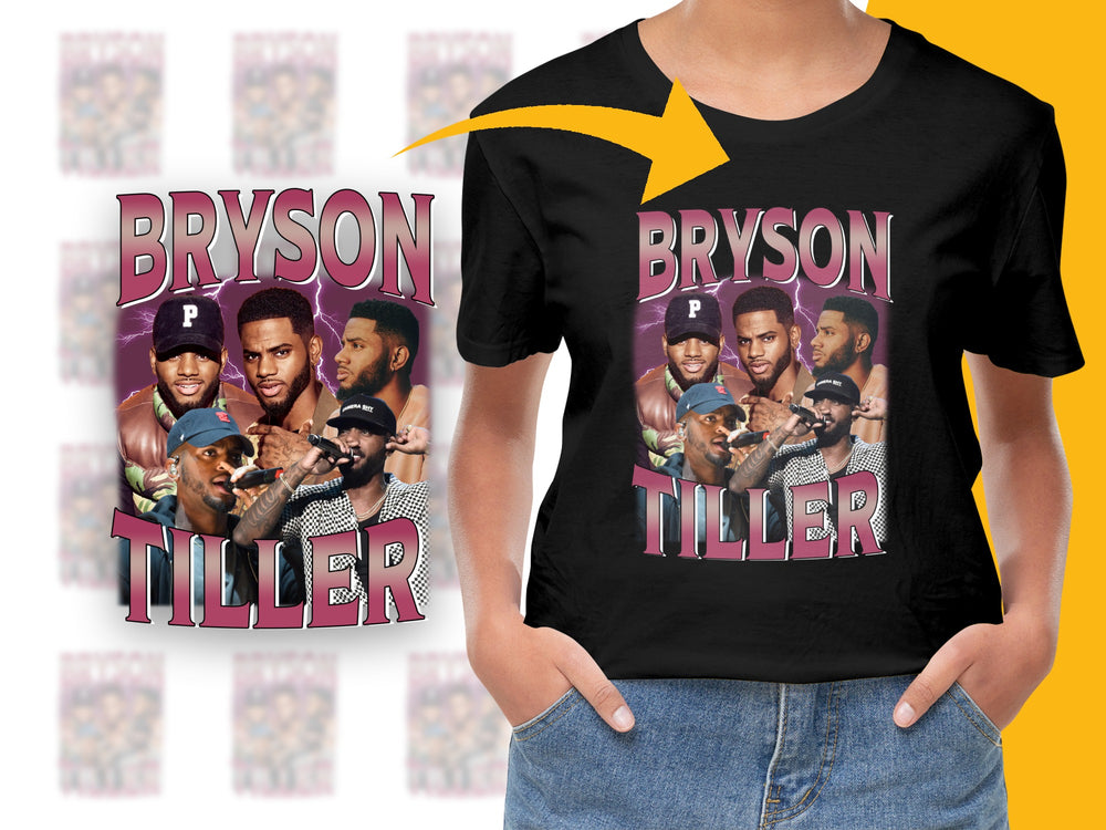 Bryson Tiller Fan T-Shirt, Custom Graphic Tee, Hip-Hop Artist Music Shirt, Gift Idea, Unisex Fashion Top