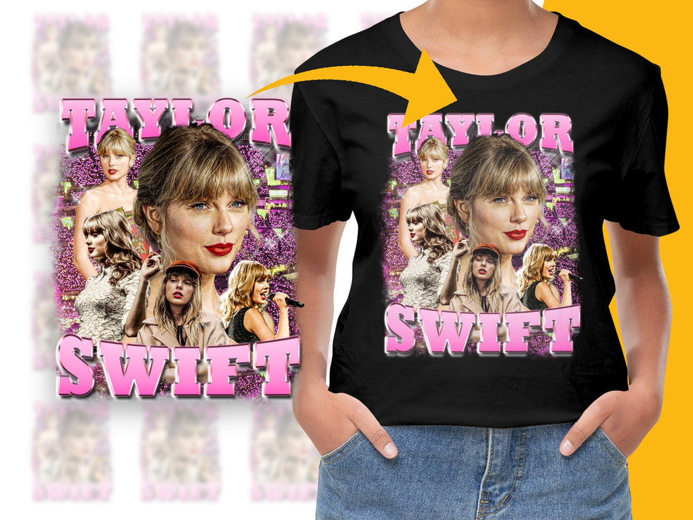 Taylor Swift Inspired T-Shirt, Pop Star Graphic Tee, Women's Fashion Top, Music Fan Apparel