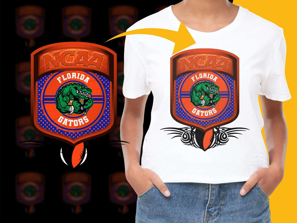 Florida Gators NCAA Logo T-Shirt, Vintage College Sports Fan Apparel, Unisex Graphic Tee