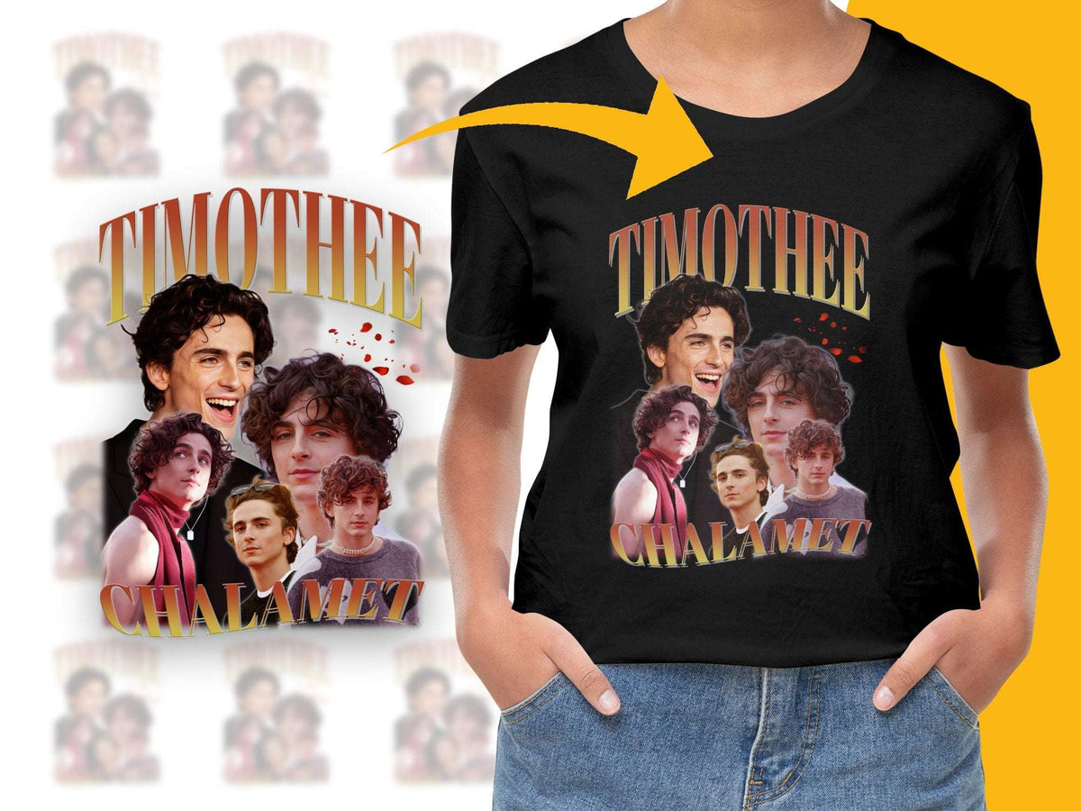 Timothee Chalamet Fan T-Shirt, Celebrity Graphic Tee, Unisex Movie Star Shirt, Casual Fashion Top