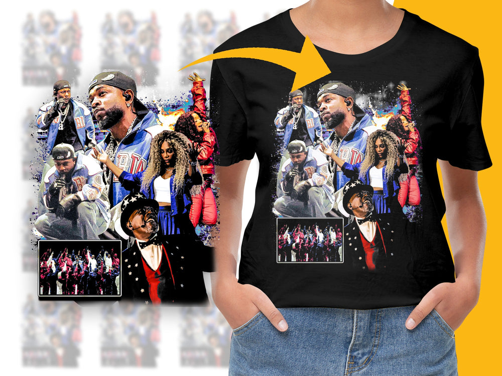 Hip Hop Parade Graphic T-Shirt, Urban Streetwear Tee, Vibrant Festival Apparel, Unisex Fashion Top