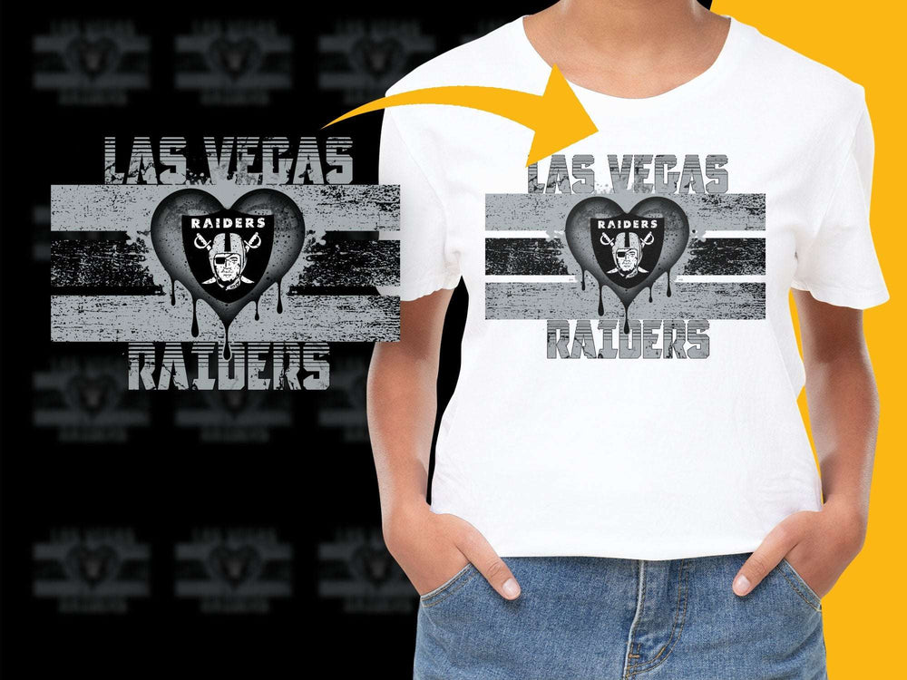 Las Vegas Raiders T-Shirt, Vintage Grunge Style Football Fan Apparel, Unisex Sports Tee