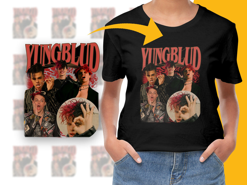 Yungblud Fan T-Shirt, Colorful Graphic Tee, Music Artist Inspired, Bold Print, Unisex Apparel