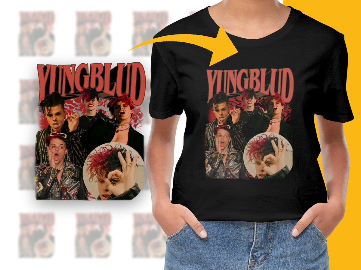 Yungblud Fan T-Shirt, Colorful Graphic Tee, Music Artist Inspired, Bold Print, Unisex Apparel