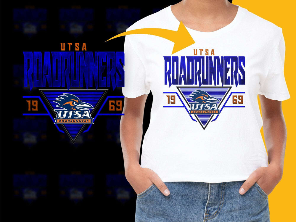 UTSA Roadrunners T-Shirt, Women's White Graphic Tee, College Sports Apparel, Fan Gear
