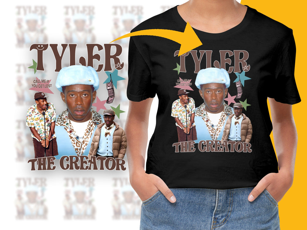 Tyler the Creator Graphic T-Shirt, Hip Hop Artist Inspired Tee, Unisex Fashion Apparel