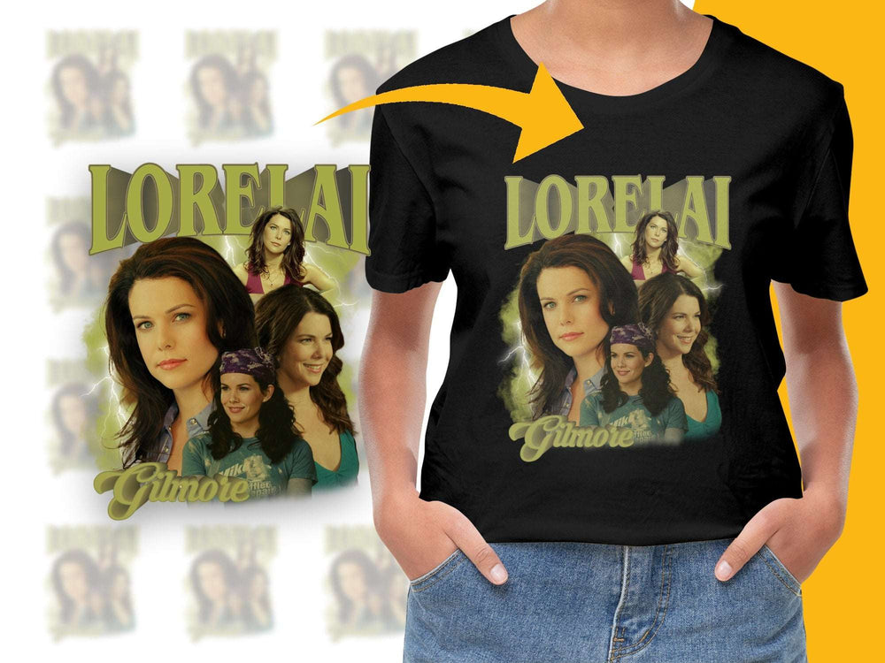 Lorelai Gilmore Fan T-Shirt, Retro TV Show Graphic Tee, Women's Fashion Top, Gift for Her