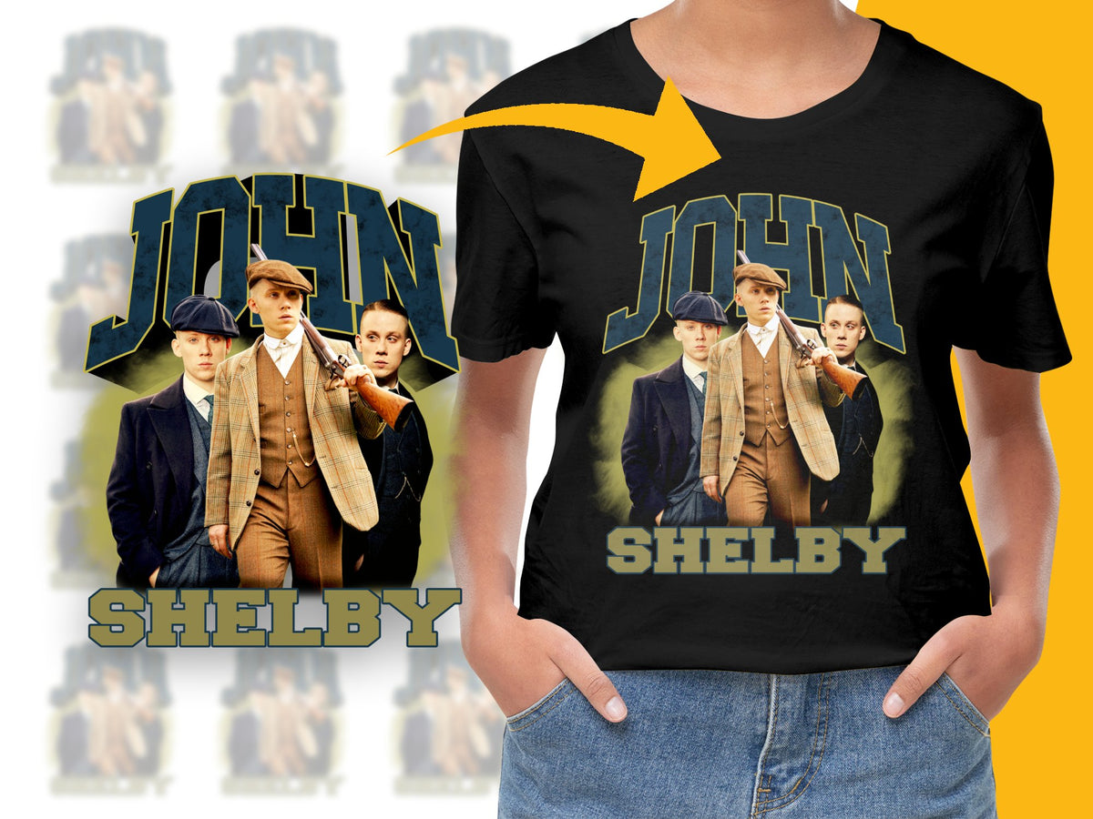 Peaky Blinders Inspired T-Shirt, Thomas Shelby Graphic Tee, Vintage Look, Fan Clothing for Men and Women