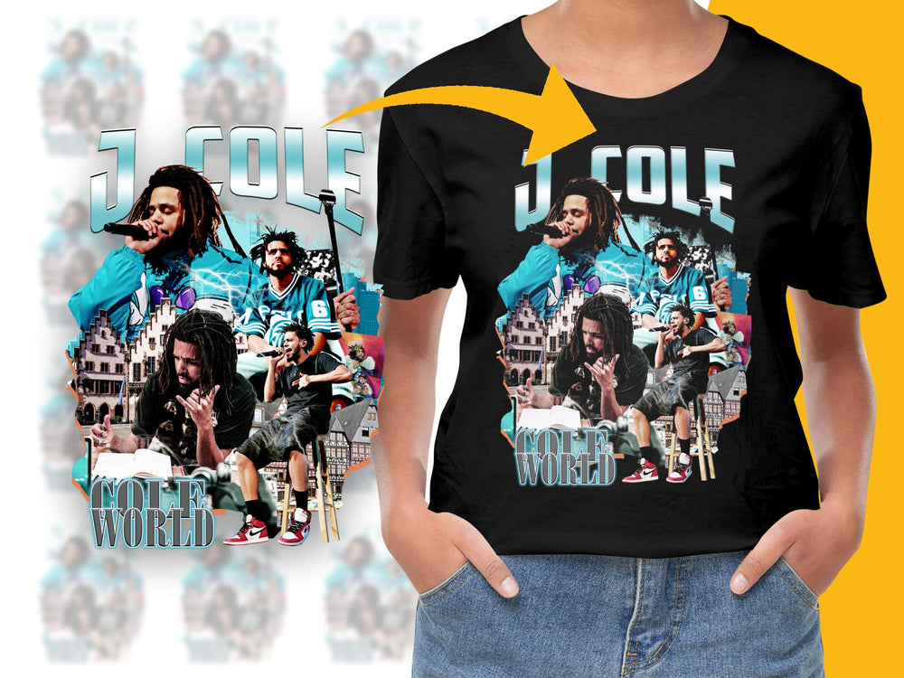 J Cole Inspired Graphic T-Shirt, Hip Hop Tee, Music Fan Apparel, Unisex Fashion Top