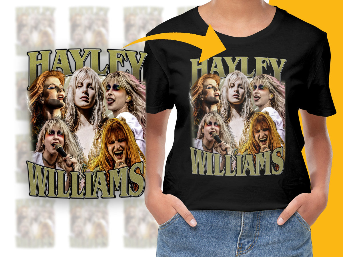 Hayley Williams Graphic T-Shirt, Women's Band Tee, Pop Punk Fashion, Music Fan Apparel, Gift Idea