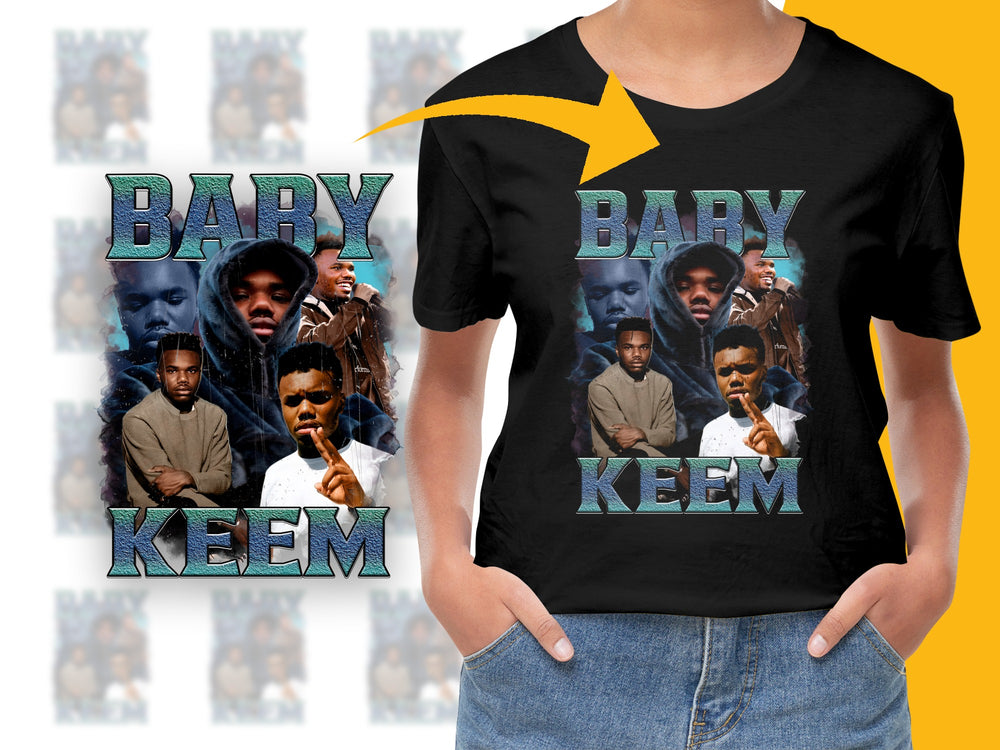 Vintage Style Baby Keem Graphic T-Shirt, Hip Hop Tee, Urban Streetwear, Music Fan Gift