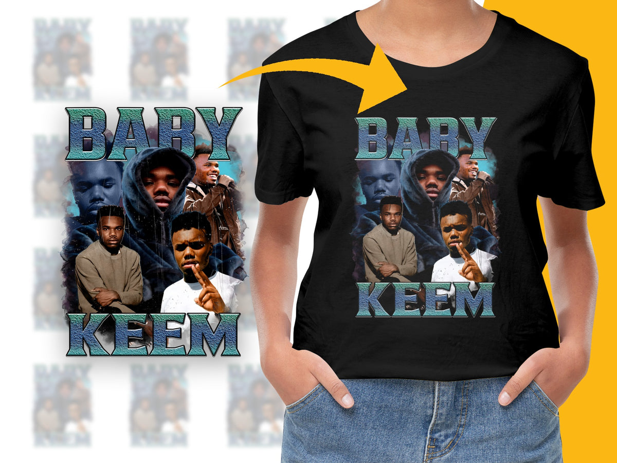 Vintage Style Baby Keem Graphic T-Shirt, Hip Hop Tee, Urban Streetwear, Music Fan Gift