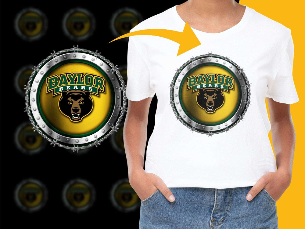 Baylor Bears Logo T-Shirt, College Sports Team Fan Apparel, Unisex Casual Wear, Graphic Tee