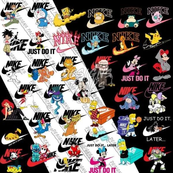 52 Cartoon Brand Designs Bundle PNG designspacks