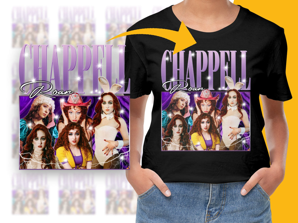 Chappell Brand Graphic T-Shirt, Colorful Fantasy Women Art, Stylish Modern Tee, Casual Wear, Unique Design Top
